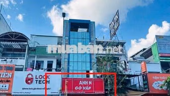 MẶT BẰNG  MẶT  TIỀN PHAN VĂN TRỊ P7 GÒ VẤP NGAY  NGÃ 5 VỊ TRÍ TRUN