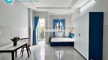 PHÒNG STUDIO BAN CÔNG MỚI XÂY RỘNG 30m2 GẦN CÔNG VIÊN LÀNG HOA GÒ VẤP