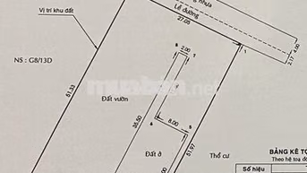 1395m2 ĐẤT MẶT TIỀN ĐƯỜNG TRẦN VĂN GIÀU, XÃ BÌNH LỢI, TPHCM