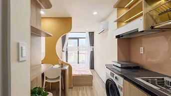 CĂN HỘ BAN CÔNG FULL TIỆN NGHI NGAY VLU CS3