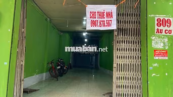 Cho Thuê Nhà Mặt Tiền 809 Âu Cơ, Tân Phú - Diện Tích Rộng 4x32m (128m2