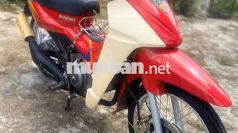Suzuki Xipo 120 Côn tay Đỏ, Kem