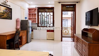 Studio 40m² AC01 – Bếp riêng, ban công, bồn tắm  – 6,5 triệu