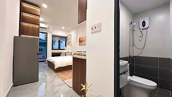Cho Thuê Can Hộ Studio Bancol Mới Gần HVHK, Công Thương, Tiện Nghi