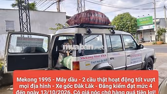Mekong Máy dầu - 2 cầu cực khoẻ đi mọi cung đường