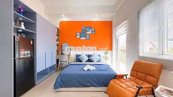 Cho thuê studio full nội thất có cho nuôi thú cưng tại Dương Bá Trạc