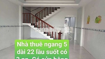 Nhà Thuê 5_22 Lầu suốt có 3pn Đường 6d Ấp  6 vĩnh lộc B bình chánh