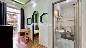 Cho Thuê Căn Hộ 1PN Tách Bếp Bancol Rộng 35m2 Ngay ĐH Bách Khoa Q10