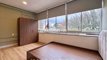 Căn hộ mini mới xinh Cửa sổ lớn gần STU Parcmall Nhà thờ Nam Hải Q8