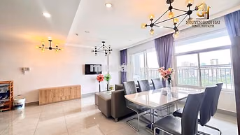 Sunrise Riverside 99m2, Thiết kế rộng rãi, thoáng mát