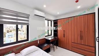 CĂN HỘ 1PN MỚI FULL NỘI THẤT CỬA SỔ LỚN CÓ BAN CÔNG - SƠN TRÀ