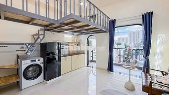 CĂN HỘ DUPLEX CỬA SỔ VÀ BAN CÔNG SÁT UFM, KCX TÂN THUẬN, PHÚ MỸ HƯNG