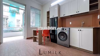 📌CĂN HỘ CƯ XÁ ĐÔ THÀNH Q.3, 1PN 1PK BALCONY SÂN RỘNG - MÁY GIẶT RIÊNG