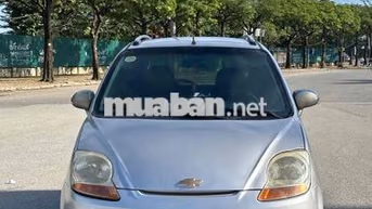 Chevrolet Spark 2010 màu bạc số sàn