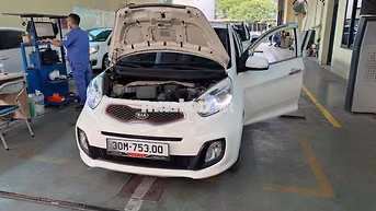 Kia Morning Sport 2012 Trắng Nhập khẩu
