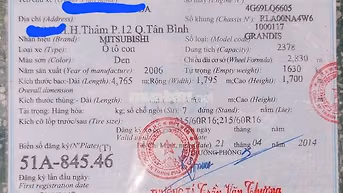 Mitsubishi Grandis 2006 7 chỗ Đen