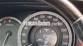 Honda Accord 2.4 2016 Đen 75.800km Thái Lan