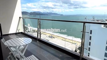 Cho thuê căn hộ biển Maple Tầng Cao View Biển quảng trường biển Nha Tr