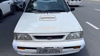 Kia Pride Sedan Trắng xe ngon