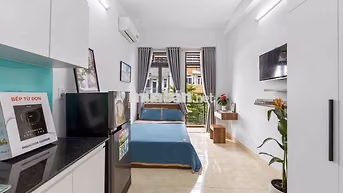 PHÒNG STUDIO ĐẸP - FULL NỘI THẤT BAN CÔNG
