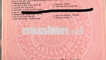 BÁN GẤP NHÀ 2 MẶT TIỀN ĐƯỜNG XÓM BẮP TRUNG CHÁNH - HÓC MÔN
