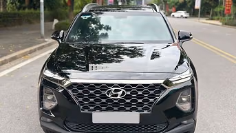 Hyundai Santafe 2019 2.4 Premium Đen Full Xăng