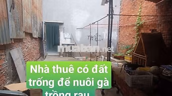 Nhà Thuê 5*16 Có Gác _ Có Đất trồng rau Đường vĩnh lộc B. Ấp 5