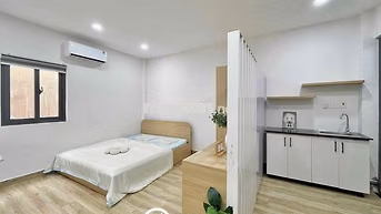 CHO THUÊ CĂN HỘ DỊCH VỤ MỚI XÂY STUDIO CAO CẤP TÁCH BẾP FULL NỘI THẤT