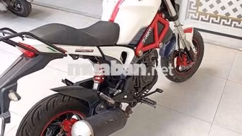 Xe mô tô mini Ducati Monster 110 Trắng đỏ
