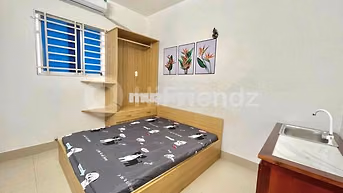 STUDIO FULL NT GẦN VĂN LANG-IUH CÔNG VIÊN LÀNG HOA-CHỢ HẠNH THÔNG TÂY