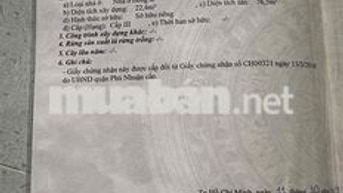 BÁN NHÀ ĐƯỜNG HOA SỮA NGAY PHAN XÍCH LONG