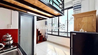 NGAY ĐH GTVT, HÀNG XANH - DUPLEX FULL NỘI THẤT SIÊU THOÁNG
