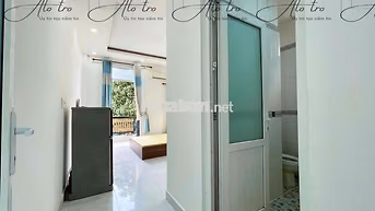 Phòng ban công Full nội thất đẹp tiện qua CVPM, UTH, LĐXH, NTTU 15p