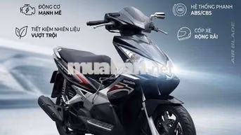 Honda Air Blade FI Đen xám Thái