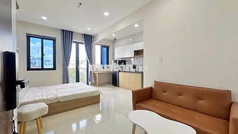Studio bancol máy giặt riêng gần ĐẦM SEN 40M2