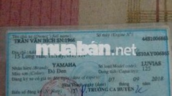 Yamaha Luvias 2018 Đỏ Đen