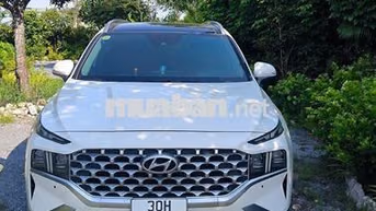 Hyundai Santa Fe Premium HTRAC 2.2D Trắng