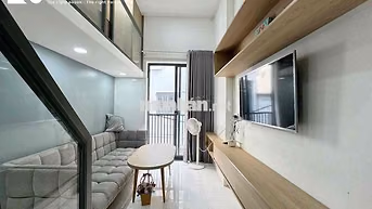DUPLEX BAN CÔNG CHỈ TÍNH ĐIỆN NƯỚC - FULL NT - KHU NGUYỄN VĂN TRỖI