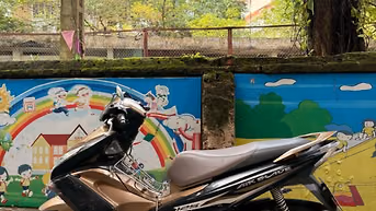 HONDA AIR BLADE 2013 FI VÀNG ĐEN ĐÃ ĐẠI TU 16TR