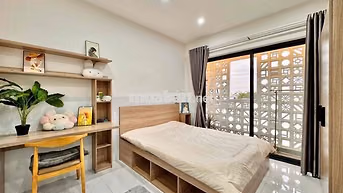 CHO THUÊ CĂN HỘ CHỈ TÍNH ĐIỆN NƯỚC - FULL NỘI THẤT - BAN CÔNG-