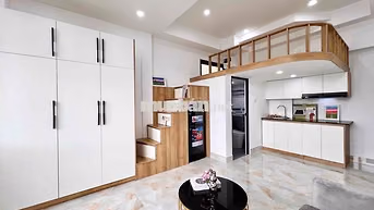 Căn Hộ Dịch Vụ Cao Cấp Mới - Full NT Máy giặt riêng - Ngay Ngã Tư 4 Xã