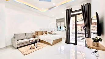 Cho Thuê Căn Hộ Full Nội Thất - Ban Công - Gần Công Viên Lê Thị Riêng 