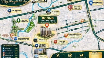 Căn gốc 3PN số lượng có hạng tại Bcons Biên Hòa (rumor 49,9tr/m2) 