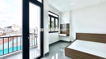 CHO THUÊ PHÒNG DẠNG 1 PHÒNG NGỦ 1 PHÒNG BẾP BAN CÔNG
