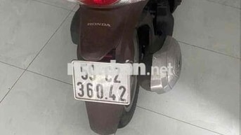 Honda SH Mode 2013 Trắng-Nâu