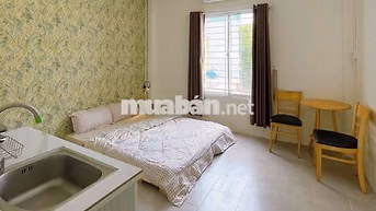 STUDIO CỬA SỔ TRỜI THOÁNG - FULL NỘI THẤT - NGAY PHAN XÍCH LONG