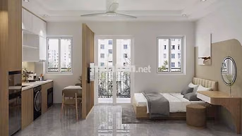 STUDIO BAN CÔNG CỬA SỔ TRỜI THOÁNG MÁT