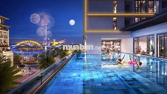 CHO THUÊ CĂN HỘ 2BR VIEW SÔNG HÀN, NỘI THẤT CAO CẤP TẠI SUN PONTE