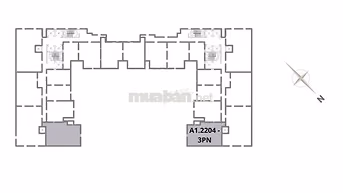 Cho thuê căn hộ The Marq Q1, A1.2204 3PN view xéo IFC siêu đẹp