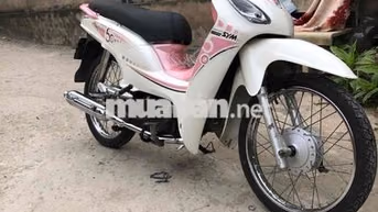 SYM Elegant 50cc Trắng hồng